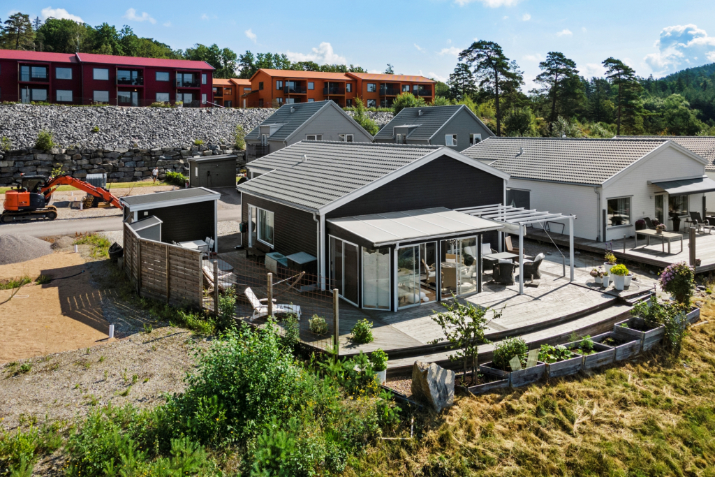 Enplansvilla med byggår 2014